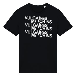 VULGAIRES MACHINS : T-shirt  Noir [Kicking154TSNoir]