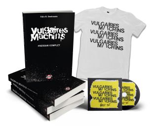 VULGAIRES MACHINS : Presque Complet + Best of + T-shirt Blanc [Kicking154PACKTSB-BKCD]