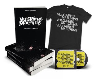 VULGAIRES MACHINS : Presque Complet + Best of + T-shirt Noir [Kicking154PACKTSN-BKCD]